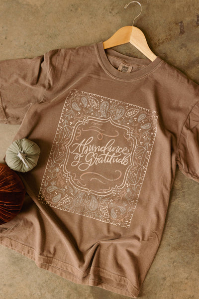 Abundance Of Gratitude Tee