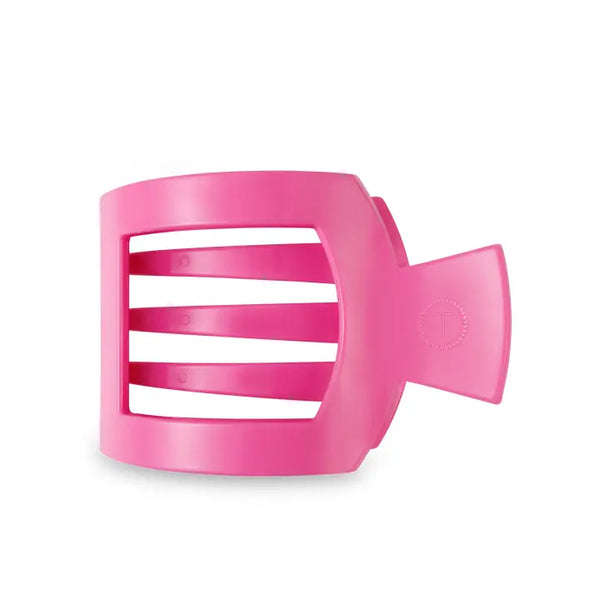 Teleties Paradise Pink Large Square Hair Clip