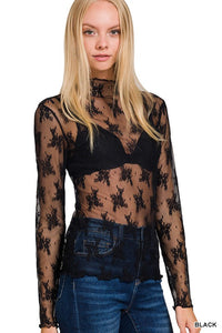 Lace Layering Top