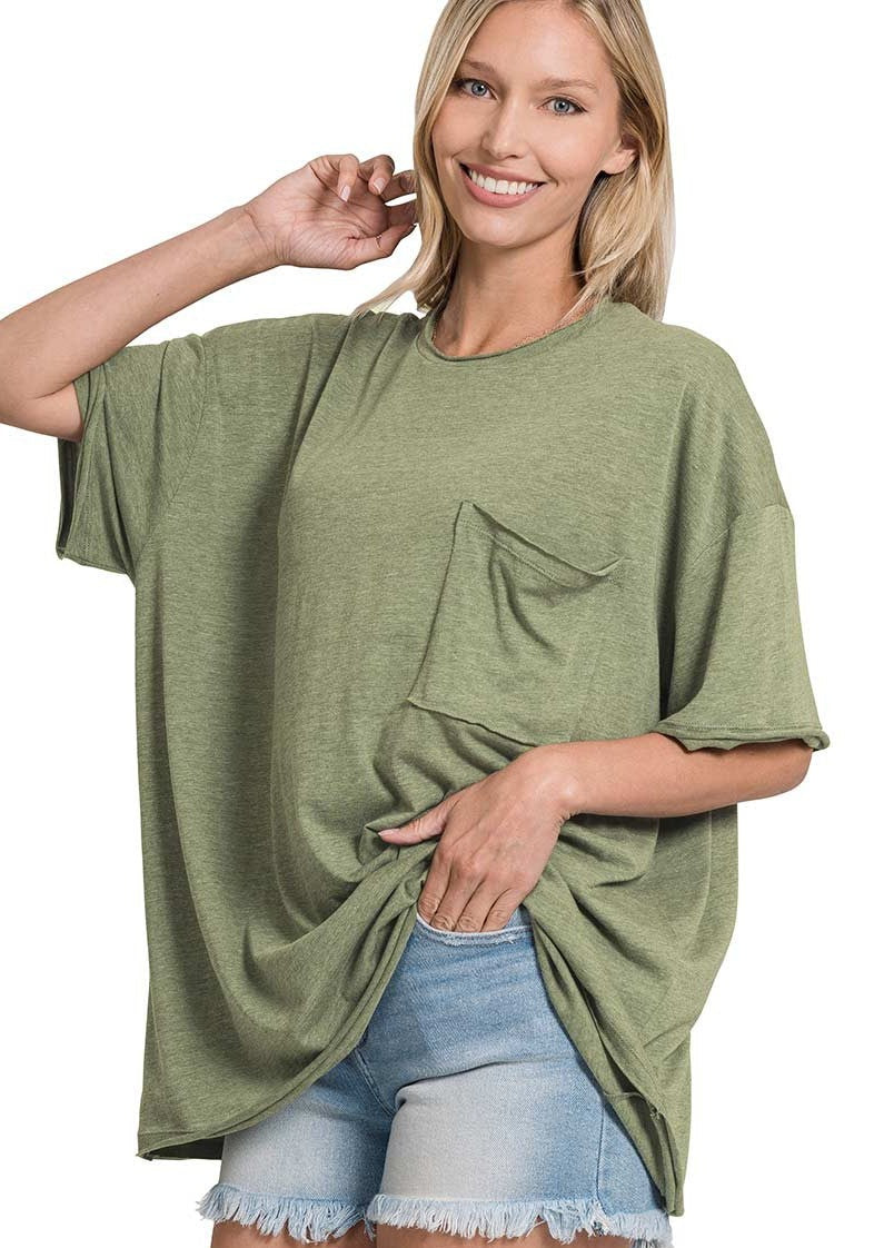 Blended Oversized Boyfriend Tee