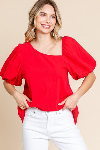 Red Asymmetry Top