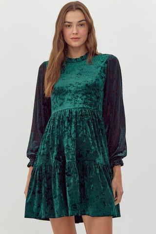 Valerie Velvet Dress