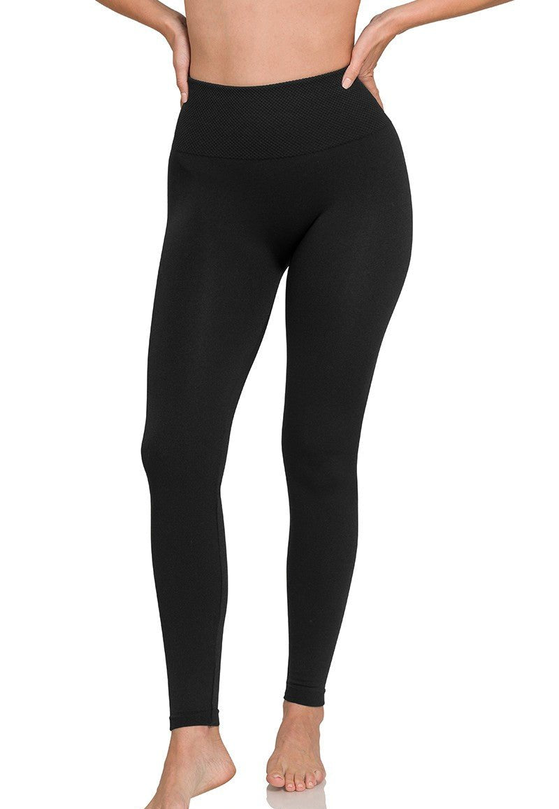 Diamond Fleece Leggings