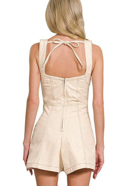 Oh My Canvas Romper