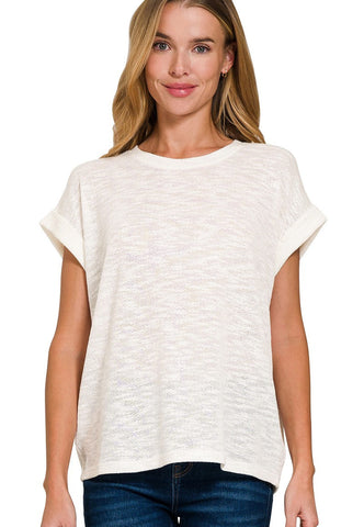 Basic Ivory Tee