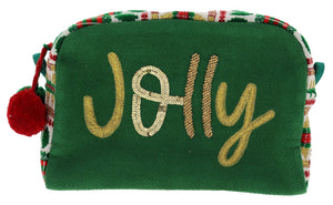 Holly Jolly Cosmetic Pouch