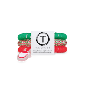 Sprial Hair Coils | Small | Santa Baby Hair Ties