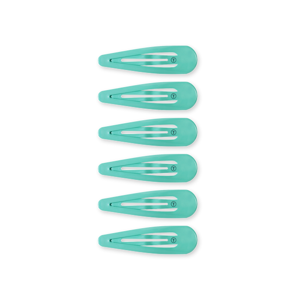 Snap Clip | Totally Turquoise | 6 Count