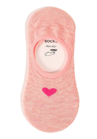 Lovey Heart Invisible Socks