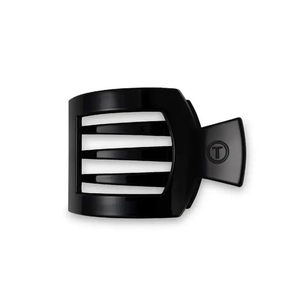 Teleties Black Small Square Hair Clip