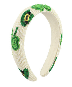 St. Patty's Day Shamrock & Hat Headband