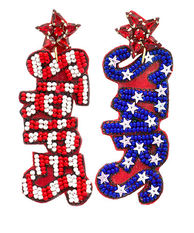 Stars & Stripes Earrings