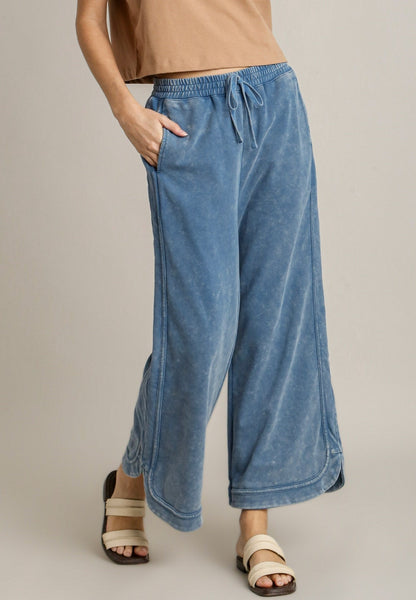 Denim Washed Pants