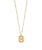 Bubbly Initial Necklace