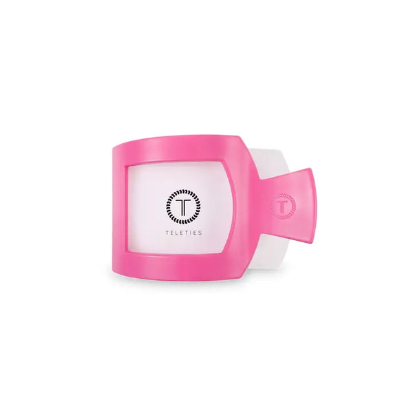 Teleties Paradise Pink Small Square Hair Clip