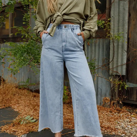 Simply You Wide Leg Jeans