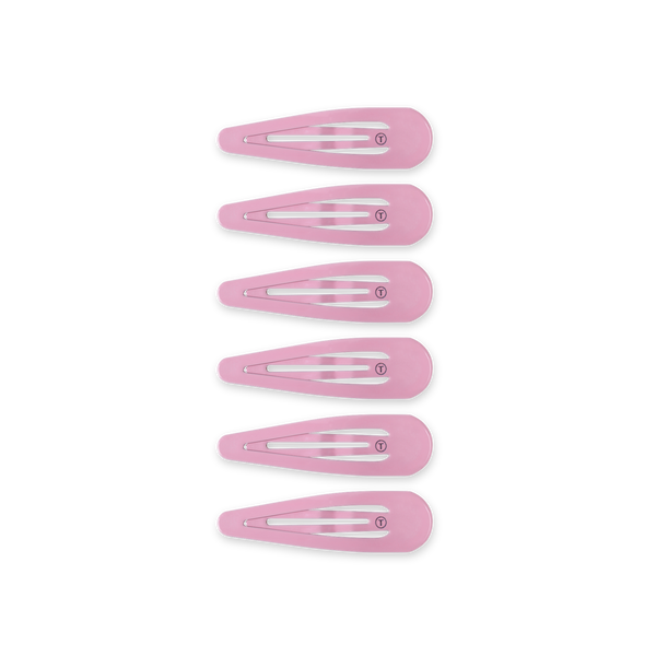 Snap Clip | Pearly Pink | 6 Count