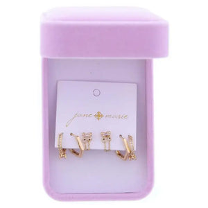 Huggie Earrings (set of 3)