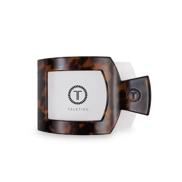 Tortoise Medium Square Hair Clip