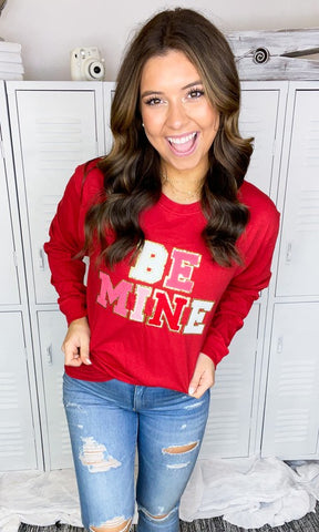 Be Mine Long Sleeve Tee